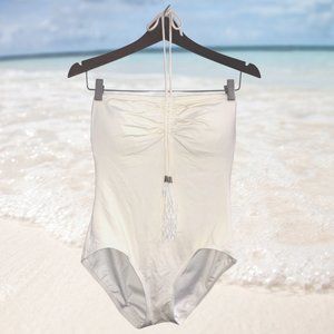 Ivory Halter One-Piece